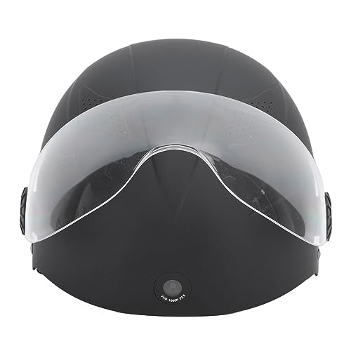 Fahrradhelm, Fahrradhelm mit Magnetischer Schutzbrille, IPX4, 1920 X 1080P, 3000 MAh, Dual-Kamera, Intelligenter Fahrradhelm für Fahrrad, Rollschuhlaufen, Skateboarden von Generic