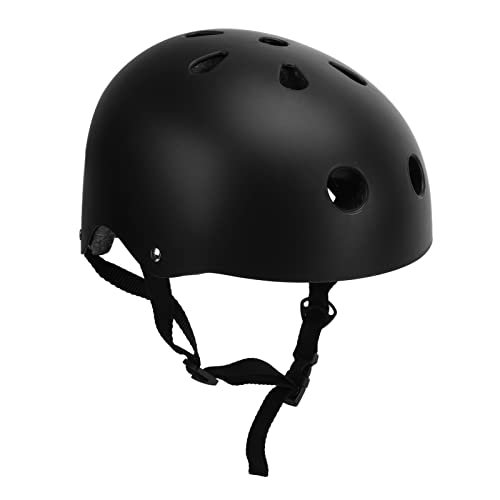 Generic Fahrradhelm, Shock-Skate-Helm, Skate-Helm, Verstellbarer Kinnriemen, Atmungsaktives Belüftungssystem, Verdickter EPS-Kern für Mountainbike-Fahren (L), Genericp2zvtc35m4-13 von Generic