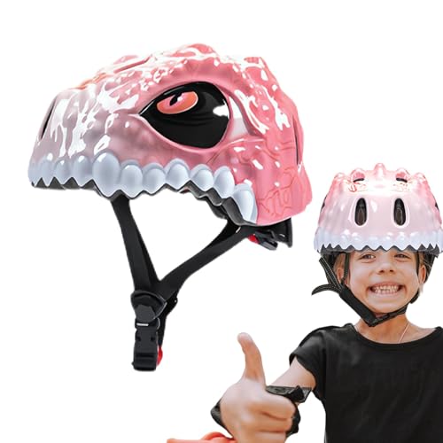 -Fahrradhelm,Kinderfahrradhelm | Verstellbarer Fahrradhelm für, Kinderfahrradhelm,Stoßdämpfender Rollerhelm für, Fahrradhelm für Kinder, und Mädchen von Generic