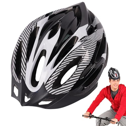 Fahrradhelm-Abdeckung – nicht integrierter Helm, atmungsaktive Fahrradhelme | Bequeme Rollerhelme mit abnehmbarer Sonnenblende, kühles und trockenes Mountainbiken, Straße (11,42 x 9 x 6 Zoll) (Gelb, W von Generic