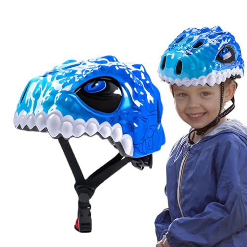 Fahrradhelm für Kleinkinder, Fahrradhelm, Multisporthelm, Dinosaurier, Fahrradhelm für – Scooter-Helm mit niedlicher Schutzausrüstung für Roller, Radfahren, Skaten von Generic