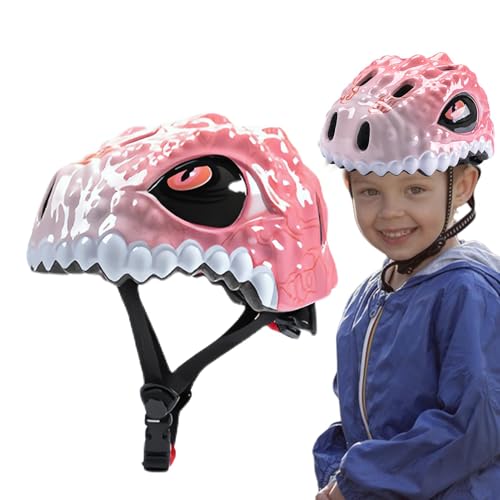 Fahrradhelm für Kleinkinder,Fahrradhelm für Kinder | Dinosaurier Kinderfahrradhelm Multisporthelm | Fahrradhelm für, atmungsaktiv, Rollerhelm für Roller, Radfahren, Skaten von Generic