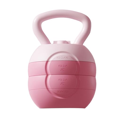 Fitness Kettlebell Kettlebell | Kugelhantel | Verstellbare Kugelhanteln | Fitness zu Hause | Weiches Krafttraining zu Hause | Verstellbare Kettlebells für Männer und Frauen | Prin von Generic