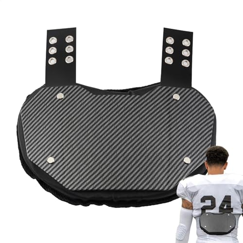 Football Backplates | Professionelle Kinderfußball -Rückplatte - Harte äußere Hülle, Hintergrundschutz, unteren Rückenpolster, Fußballschutzausrüstung mit verstellbarem Nylongurt Football Backplates | Professionelle Kinderfußball -Rückplatte - Harte äußere Hülle, Hintergrundschutz, unteren Rückenpolster, Fußballschutzausrüstung mit verstellbarem Nylongurt von Generic