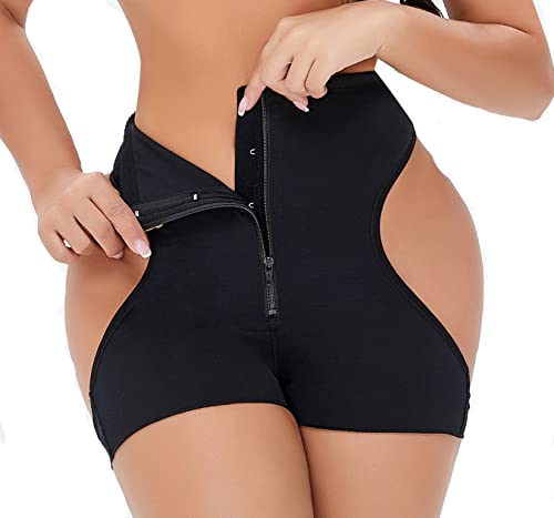 Frauen Butt Lifter Bauch Steuer Höschen Taille Trainer Körper Shaper Lift Schlanke Unterwäsche Zipper Shapewear Plus Größe von Generic