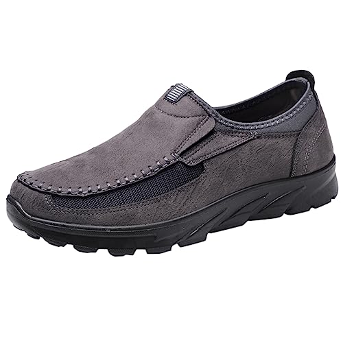 Freizeitschuhe für Herren, Sportschuhe aus Leder, trendiges Design für einen aktiven Lebensstil, Turnschuhe, wasserdichte Herren-Sneaker von Generic