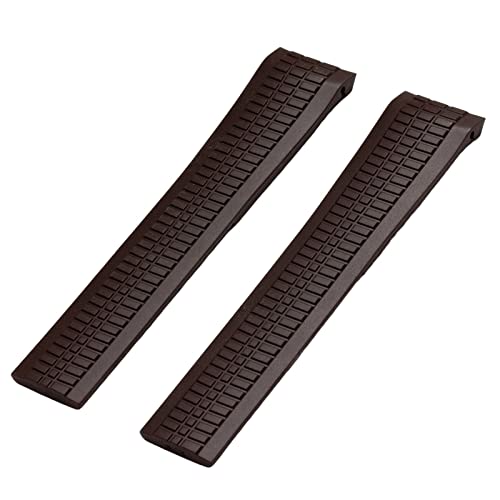 Für 7968/300R-001 Metallstifte Uhrengürtel 21mm Gummiarmband Watch Strap von Generic