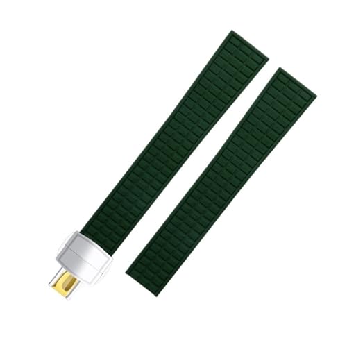 Für Armband Für 5067A-001 Gürtel 19 mm Weiches Fluorkautschuk-Uhrenarmband von Generic