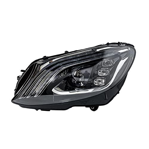 Für Benz W205 2014-2020 C180 C200 C260 C300 Auto Lichter Scheinwerfer Projektor Objektiv Drl Kopf Lampe Automotive Zubehör Scheinwerfer von Generic