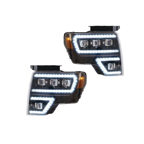 Für F150 Voll Scheinwerfer 2009 2010 2011 2012 2013 2014 Auto Kopf Lampe Scheinwerfer Baugruppen von Generic