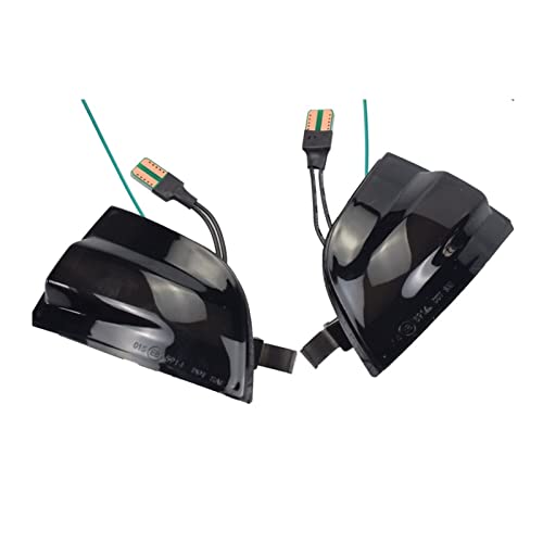 Für Ford Für Focus 2 Mk2 2004-2008 Für C-Max Dynamische Blinker Licht Auto Rückspiegel Anzeige Blinker 2Pcs Seite Spiegel Blinkende Lampe von Generic