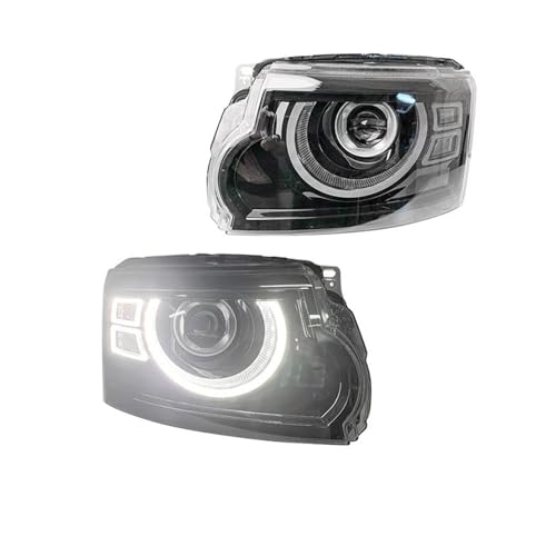 Für Land Für Rover Für Discovery 3 4 2010-2016 2017 Frontlicht LED TFL Blinker LED-Linsenprojektor Scheinwerferbaugruppe (Größe: 2010-2013) von Generic