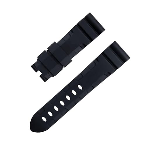 Für PAM1392/0682 Serie Uhrenarmbänder 22mm 24mm Fluorkautschuk Weiche Gummi Uhr Band 42/44mm Zifferblatt für Panerai Strap Gürtel Zubehör von Generic