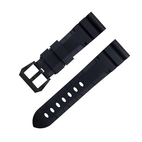 Für PAM1392/0682 Serie Uhrenarmbänder 22mm 24mm Fluorkautschuk Weiche Gummi Uhr Band 42/44mm Zifferblatt für Panerai Strap Gürtel Zubehör von Generic