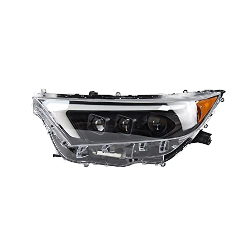 Für Toyota Rav4 Scheinwerfer 2019 2020 2021 Auto Styling Kopf Lampe Scheinwerfer Drl Automotive Kopf Lichter Montage Kopf Lichter Montage von Generic