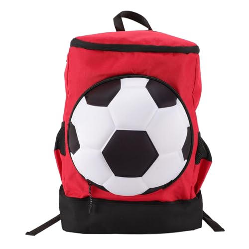 Fußball Fußball, Multi Pocket Trainings Tasche mit Ballfach, Fach für Aktivitäten, Fußball Tasche für Männer und Frauen (Erwachsenengröße (passend für Bälle der) von Generic