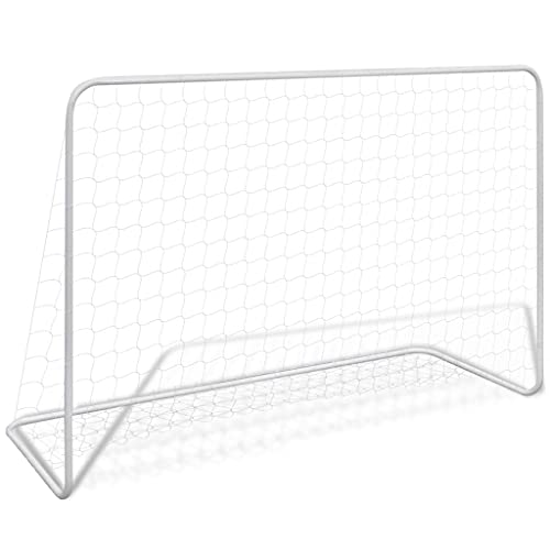 Fußballtore 2 STK. mit Netzen 182×61×122 cm Stahl,276047 von Generic