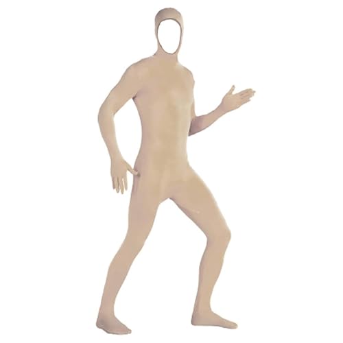 Ganzkörper-Overall Für Erwachsene Alien Kostüm Herren Tight Kostüm Für Party Ganzkörper Overall Morphsuit Herren Full Body Costume Bodysuit Kostüm Für Party Halloween Weihnachten Unisex von Generic