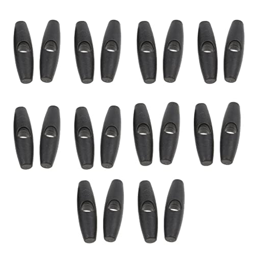 20 Camping Zelt Fly Roll Up Schnallenzelt Innenzelt Duffle Toggle Stopper 20 Camping Zelt Fly Roll Up Schnallenzelt Innenzelt Duffle Toggle Stopper von Generic
