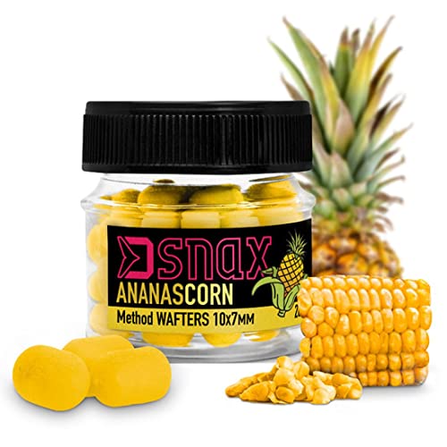 20g 10x7mm SNAX Wafter KÖDER Pop Up Mini Boilie Mais Ananas 20g 10x7mm SNAX Wafter KÖDER Pop Up Mini Boilie Mais Ananas von Generic