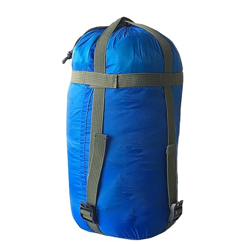 Generic Camping-Schlafsack, 34-Jahreszeiten-Schlafsack für Outdoor-Wanderungen, Rucksackreisen, perfekt für Reisen, leichte, Schlafsäcke mit Umschlag für Erwachsene und Mädchen (Sky Blue, One Size) von Generic