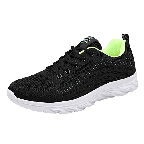 Damen Sportschuhe Mode Männer Mesh Bergsteigen Freizeitstiefel Spitze up solide Laufen atmungsaktiv auf weichem Boden Sneaker Damen Weiß Damen Sportschuhe Mode Männer Mesh Bergsteigen Freizeitstiefel Spitze up solide Laufen atmungsaktiv auf weichem Boden Sneaker Damen Weiß von Generic