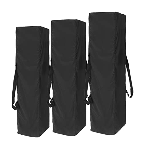 Generic Tarp PoleI Tasche, 2 Seitengriffe, Zeltaufbewahrungswerkzeug, langlebige ZeltstangeI Aufbewahrungstasche, weit verbreitete Zelt-Tragetasche, schwarz, wasserdichte Sees-Tragetasche, perfekt für von Generic