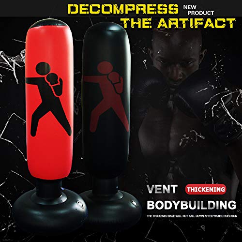 Generische wirtschaftliche aufblasbare Boxbeutel im Innenbereich für Erwachsene Boxpunsch Tritt Sandsack PVC Boxing Training Ziel Fitnessgeräte Generische wirtschaftliche aufblasbare Boxbeutel im Innenbereich für Erwachsene Boxpunsch Tritt Sandsack PVC Boxing Training Ziel Fitnessgeräte von Generic