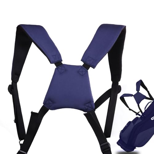 Gepolsterter Schultergurt, Riemen für Taschen - Golftaschen-Schultergurt-Rucksackgurte,Weich gepolsterter Taschengurt-Ersatz, Golf-Doppel-Schultertaschengurte für Golftaschen-Zubehör Gepolsterter Schultergurt, Riemen für Taschen - Golftaschen-Schultergurt-Rucksackgurte,Weich gepolsterter Taschengurt-Ersatz, Golf-Doppel-Schultertaschengurte für Golftaschen-Zubehör von Generic