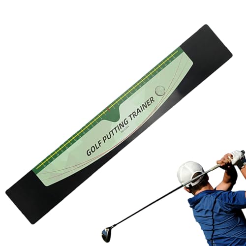 Golf-Putting-Trainer, Golf-Putting-Ausrichtungswerkzeug - Ausrichtungshilfen für das Golftraining - Golf-Putting-Korrektur zur Haltungskorrektur, Golf-Trainingshilfen für Männer von Generic