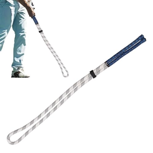 Golf Rope Swing Trainer - 2m Golf Rope Practice Trainer, Golf Swing Rope Device | Golf Swing Training Aid, Polyester Golf Swing Aids, Ball Practice Tool for Birthday Gifts Golf Practice von Generic