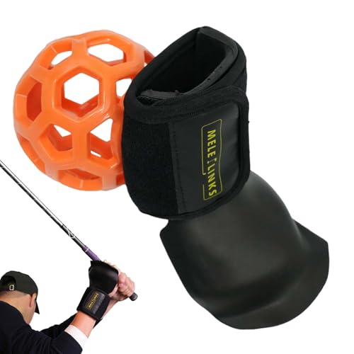 Golf Swing Trainer Ball, Golf Trainingshilfen, Golf Handgelenk Trainingshilfe Golf Smart Ball, Smart Ball Haltungskorrektur mit Korrekturarmband und Ball, Handgelenktrainer für Golfer Anfänger Golf Swing Trainer Ball, Golf Trainingshilfen, Golf Handgelenk Trainingshilfe Golf Smart Ball, Smart Ball Haltungskorrektur mit Korrekturarmband und Ball, Handgelenktrainer für Golfer Anfänger von Generic