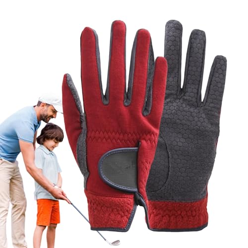 Golf-Winterhandschuhe,Winter-Golfhandschuhe für Herren | rutschfeste warme Outdoor-Handschuhe für Golf | Golf-Chipping-Korrekturhandschuhe, Grip-Trainer-Handschuhe für drinnen und draußen von Generic