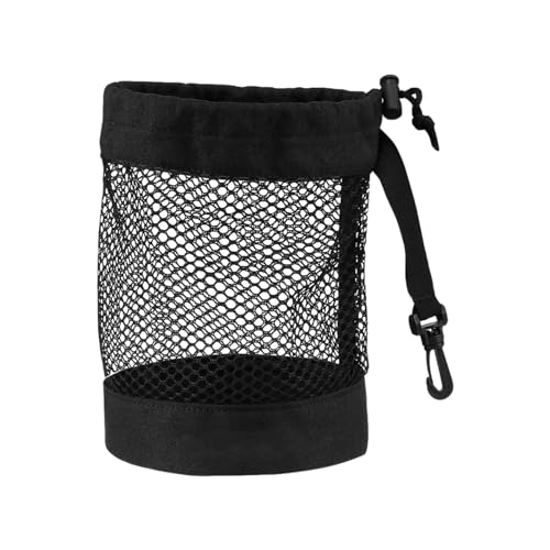 Golfball-Netztasche – Mesh-Golftaschen-Organizer, Golfball-Haltertasche | Praktische Golf-Nylontasche Mit Kordelzug, Tragbare Aufbewahrungstasche Mit Großer Kapazität Für Männer Und Frauen, Zum Golftr von Generic