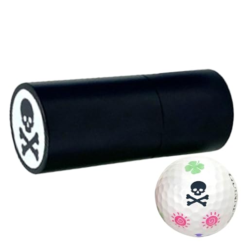 Golfball-Stempel,Golfball-Marker-Stempel, Lustiger Golf Supply Stempel wasserfest, Schnell trocknend, nicht leicht zu verblassen, lichtempfindlicher Stempel, schnelle Identifizierung für Kinde von Generic