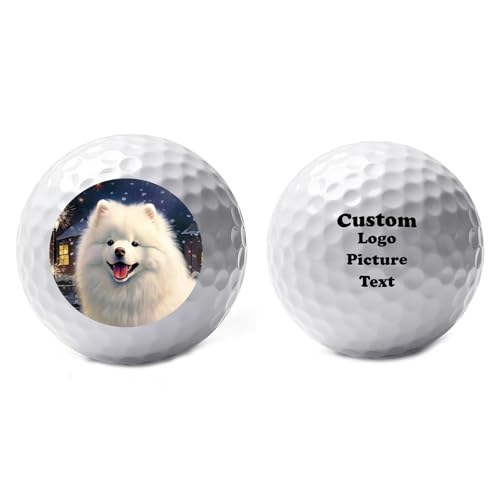 Golfball mit Namen personalisert Foto/Logo/Text-Geschenke für einen Golfer männer Frauen von Generic