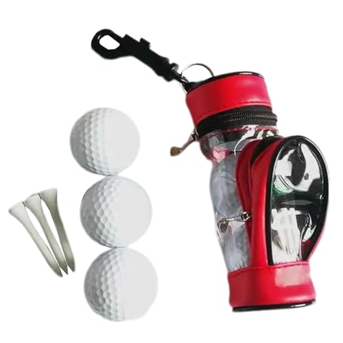 Golfballtasche,Golftasche - Golf-Tee-Organizer-Tasche - Multifunktionale Golf-Zubehörtasche, verschleißfester Golf-Zubehör-Organizer für Tees, Divot, Ballmarker von Generic