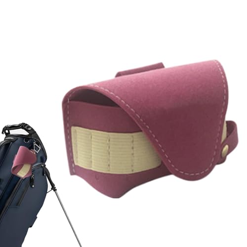 Golfballtasche Taille,Golfballhalter für Taille - Golfball- und Teehalter | Golfball-Haltertasche, Golfball-Aufbewahrungstasche für Männer und Frauen, Golfball-Tee-Holster-Tasche von Generic