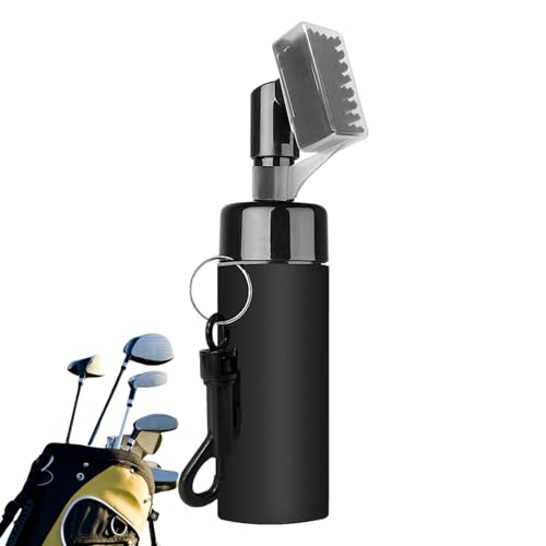 Golfschläger-Reinigungsbürste, Golf-Reinigungsbürste, Press-Typ-Golfbürsten-Rillenreiniger mit Sprühflasche, Leichtes, multifunktionales, tragbares Golfschläger-Bürstenzubehör für Golftaschen Golfschläger-Reinigungsbürste, Golf-Reinigungsbürste, Press-Typ-Golfbürsten-Rillenreiniger mit Sprühflasche, Leichtes, multifunktionales, tragbares Golfschläger-Bürstenzubehör für Golftaschen von Generic