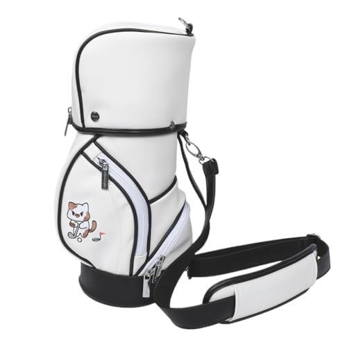 Golfschlägertaschen,Golfwagentasche,Kleine Schulter-Golftasche - Stilvolle Schulter-Golftasche, Elegante Damen-Cart-Tasche, kompakt Golf-Zubehör(Video im Lieferumfang enthalten) Golftasche, Umhäng von Generic