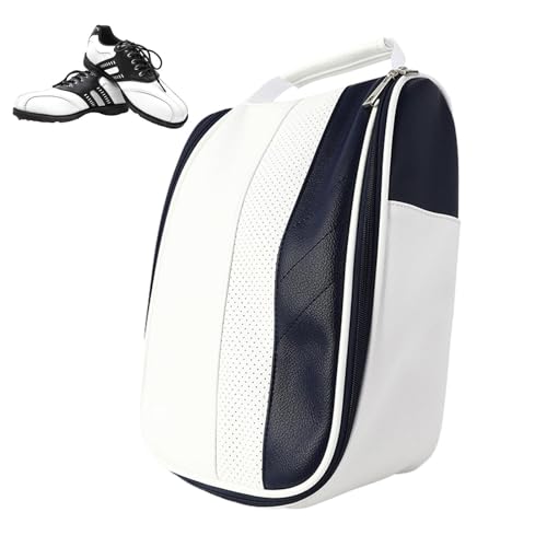 Golfschuhtasche – Golfschuh-Tragetasche, wasserdichte Schuh-Organizer-Tasche mit Reißverschluss | Golfschuhträger, Sportschuhtasche, Golfzubehör, für Radfahren, Golf, Reisen, Fitnessstudio, Tanzen Golfschuhtasche – Golfschuh-Tragetasche, wasserdichte Schuh-Organizer-Tasche mit Reißverschluss | Golfschuhträger, Sportschuhtasche, Golfzubehör, für Radfahren, Golf, Reisen, Fitnessstudio, Tanzen von Generic