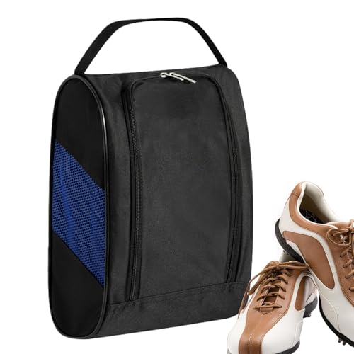 Golfschuhtasche – Premium-Golfschuhträger, wasserdichter Reise-Organizer | Golfschuhtasche für Männer und Frauen | Atmungsaktive Golfschuh-Tragetaschen, leichte und robuste Sportschuhtasche für Schuhe von Generic