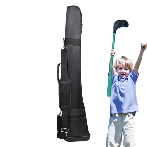 Golftasche für – ultraleichtes Golfständer-Set für Reisen, leichte Tragetasche mit Gurt | Bequeme und leichte Trainingshülle für Junior Multifine Golftasche von Generic