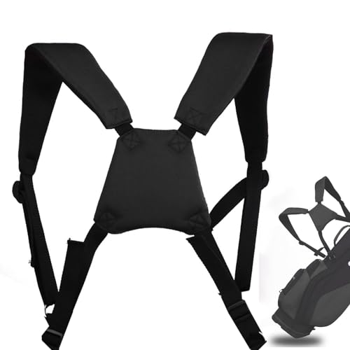 Gurte Für Taschen, Golftaschengurt, Wasserdichter Gurt Für Schultern, Weich Gepolsterter Taschengurt-Ersatz, Doppelte Golf-Umhängetaschengurte Für Golftaschen-Zubehör Gurte Für Taschen, Golftaschengurt, Wasserdichter Gurt Für Schultern, Weich Gepolsterter Taschengurt-Ersatz, Doppelte Golf-Umhängetaschengurte Für Golftaschen-Zubehör von Generic