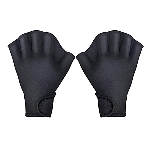 Handschuhe mit Schwimmhäuten | Paddel-Neopren-Handschuhe mit Schwimmhä für Schwimmfitness - Wassergymnastik- und schwimmfeste Trainingshandschuhe für Männer, Frauen, von Generic