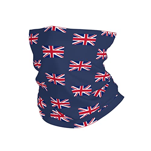 Herren Damen Gesichtsdekoration Britische Flagge, Union Jack Gesichtsschutz Stilvoll Bandana Schnelltrocknend Halswärmer Für Motorrad Lauf Outdoor von Generic