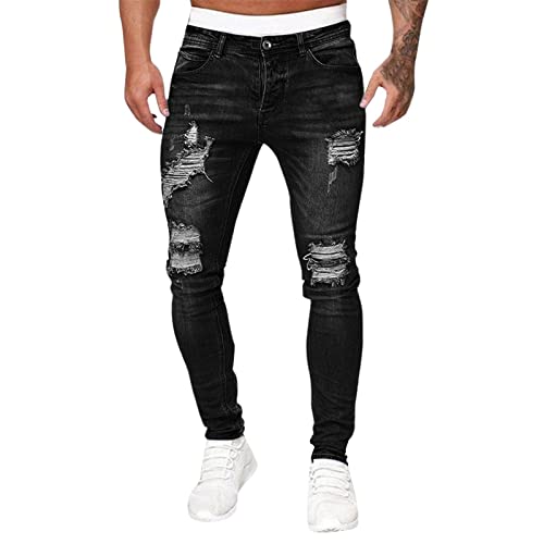 Herren Jeans Noah - Sweathose in Jeansoptik - Männer Jogging Jeans Slim Fitness Herren Jeans Noah - Sweathose in Jeansoptik - Männer Jogging Jeans Slim Fitness von Generic