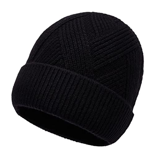 Herren-Thermo-Beanie-Mütze, 100% Strickmütze, Winter-Skimütze, Outdoor-Winter-warme Laufmütze für Damen Household faucets von Generic