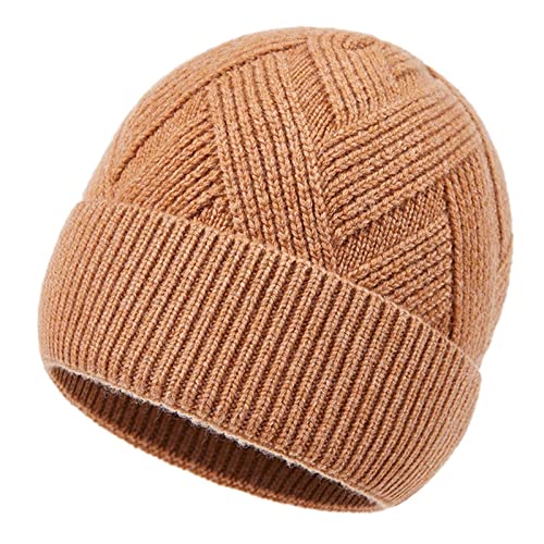 Herren-Thermo-Beanie-Mütze, 100% Strickmütze, Winter-Skimütze, Outdoor-Winter-warme Laufmütze für Damen Household faucets von Generic