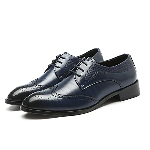 Herrenschuhe, Herren-kleiderschuhe, Vintage-Stil, britischer Stil, Herren-Business-Schuhe, Kunstleder, Herren-Hochzeitsschuhe von Generic